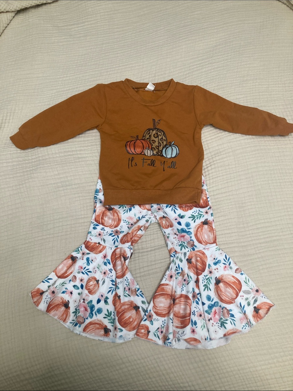 Toddler Girls “It’s Fall Yall” 2 pc Size 100 or 3T
